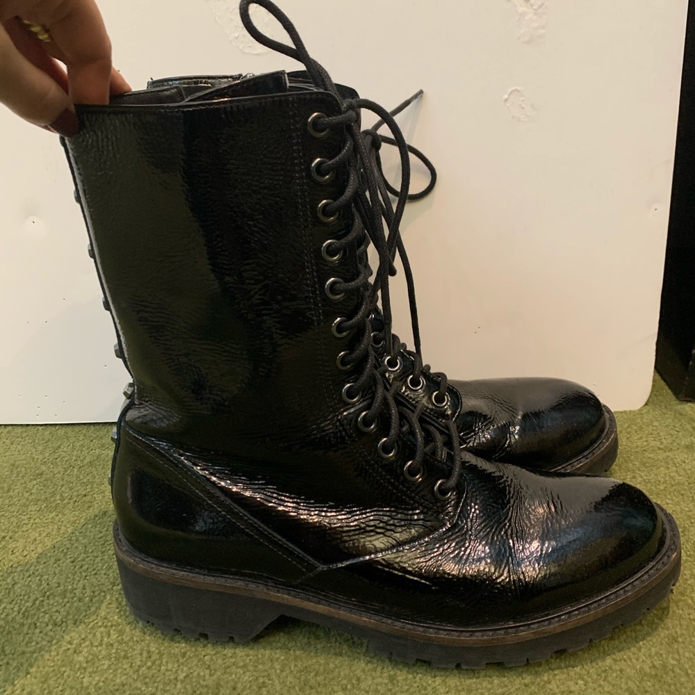 One of a kind Nicole Miller combat boot